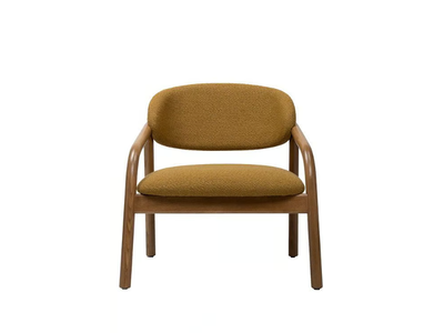 ÈLIA PL01 - Ash and fabric armchair with armrests _ New Life