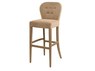EVELYNE SG04 - High tufted fabric stool _ New Life
