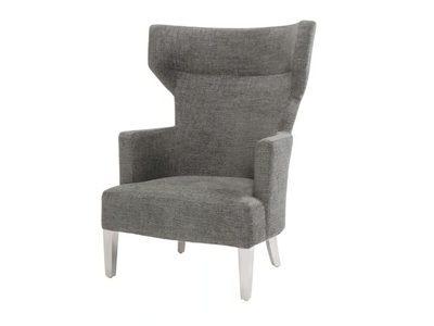EVELYNE SQUARE BE01 - Fabric armchair high-back _ New Life