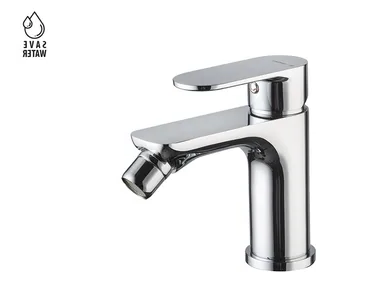 EXTRO - Countertop single handle bidet mixer without waste _ newform