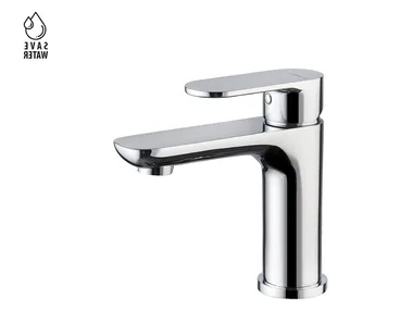 EXTRO - Countertop single handle washbasin mixer without waste _ newform