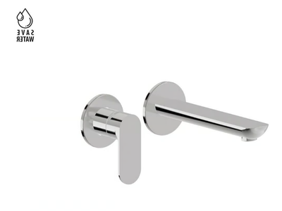 EXTRO - Wall-mounted single handle washbasin mixer without waste _ newform