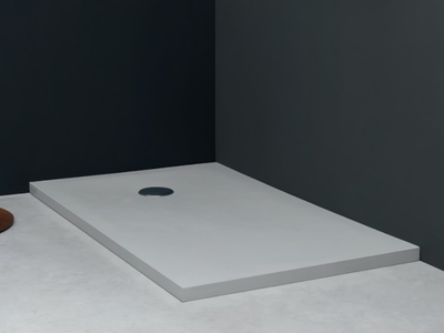 PLAID - Rectangular Ecobiosolid shower tray _ Nic