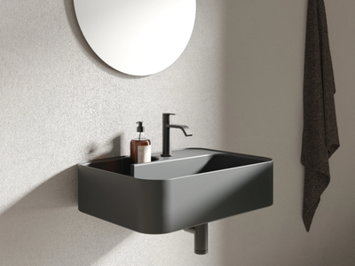 TRAMA - Ceramic washbasin _ Nic