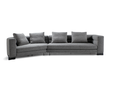AURA - Sectional sofa with removable cover _ NICOLINE