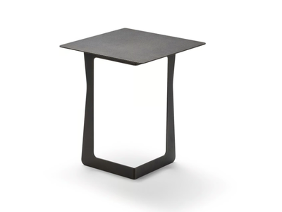 SHINY - Square metal coffee table _ NICOLINE