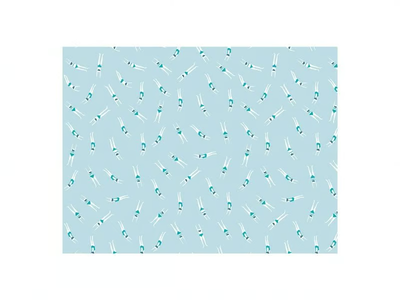 SWIM - Motif wallpaper _ Nidi