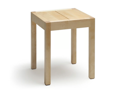SEMINAR KVJ1 - Low stackable wooden stool _ Nikari