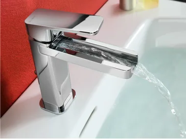 LOOP - Single handle washbasin mixer _ Nobili