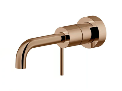 VELIS - Wall-mounted single handle washbasin mixer with aerator _ Nobili