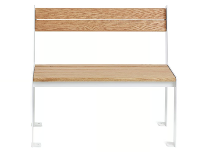 HIGHSOFA - Steel and wood garden bench _ Nola Industrier