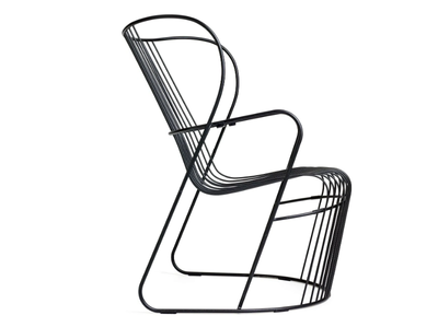 KASKAD - Steel garden armchair _ Nola Industrier