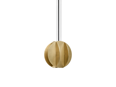 EL SMALL CS1 - LED brass pendant lamp _ NOOM