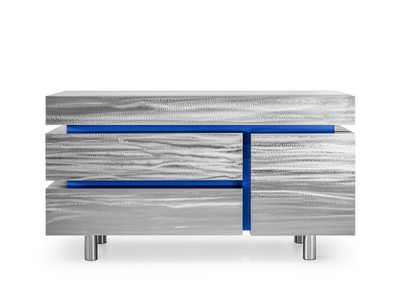 GERRIT CS1 - Stainless steel and MDF sideboard with drawers _ NOOM