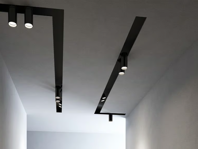 GHOST EVO - Aluminium linear lighting profile built-in _ Novalux