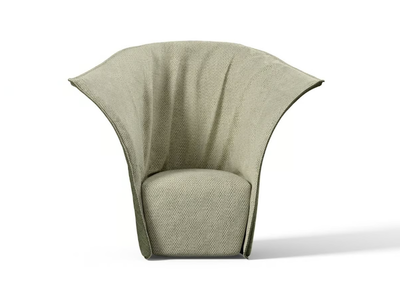 ARTICHOKE - Upholstered armchair with armrests _ Novamobili