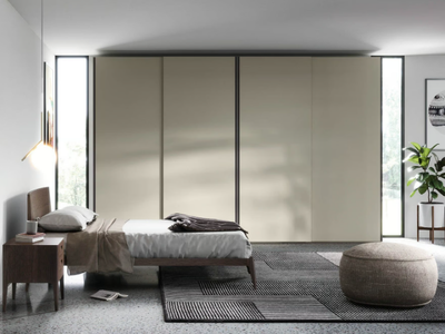 GOLA - Sectional wardrobe with sliding doors _ Novamobili