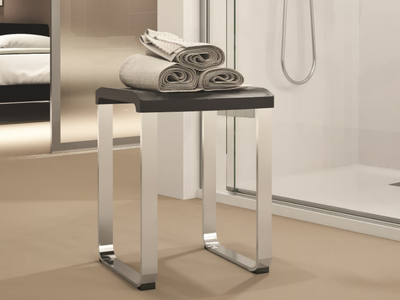 Bathroom stool - Acrylic bathroom stool _ NOVELLINI