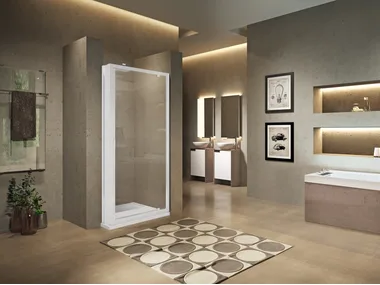 LUNES 2.0 F - Profile for niche rectangular shower cabin _ NOVELLINI