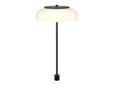 BLOSSI BLACK IN-SET - LED blown glass table lamp _ Nuura