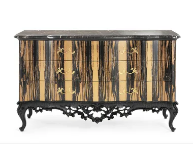 MG 6824 - Ebony chest of drawers _ OAK