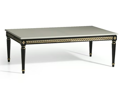 MG3145 - Rectangular marble coffee table _ OAK
