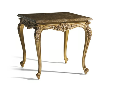 MG3276 - Square marble coffee table _ OAK