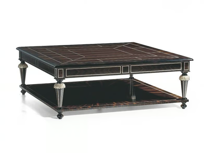 MG4057 - Louis XVI square ebony coffee table _ OAK
