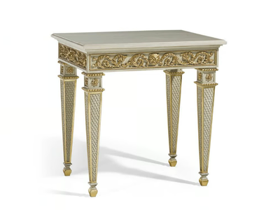 MG4108 - Lacquered rectangular marble coffee table _ OAK