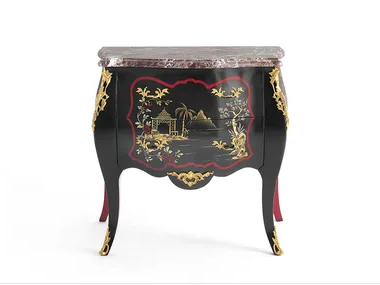 MG6456/DEC - Bedside table with drawers _ OAK