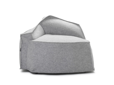 AIRBERG - Felt armchair _ Offecct
