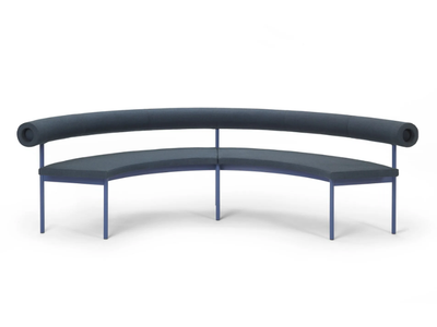 FONT 1365 - Curved fabric sofa _ Offecct