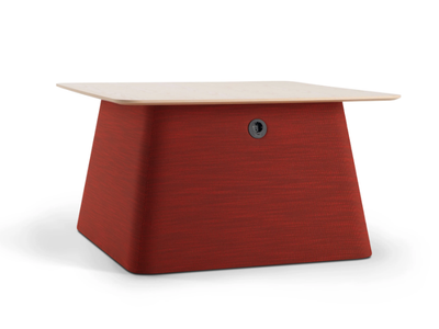 OSAKA - Square wooden and fabric coffee table _ Offecct