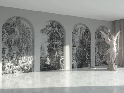 ARCO PARLANTI RUINE - Wall tiles / wallpaper _ Officinarkitettura®