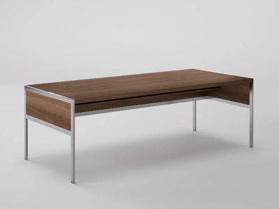 GALLERY - Rectangular wood veneer office desk _ Ofifran