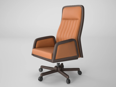 ILIUS - Height-adjustable leather executive chair _ Ofifran