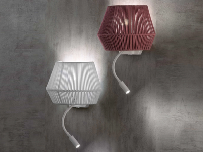 BANYO - LED rope wall light with swing arm _ Olé Lighting