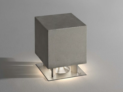 CEMENTO - LED cement bollard light with speaker _ Olev