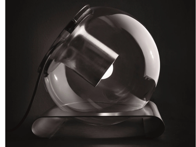 THE GLOBE - 228 - Blown glass table lamp _ Oluce