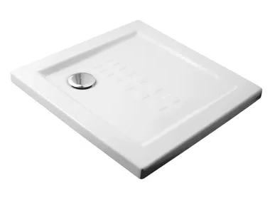 IBIS - Anti-slip square ceramic shower tray _ Olympia Ceramica