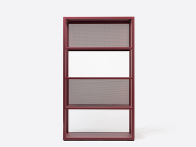 DRY MODULE 4 - Open double-sided sectional bookcase _ ONDARRETA