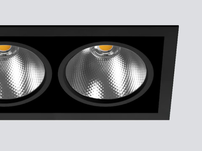 CARDAN 90.2 - Recessed LED multiple spotlight _ ONOK Lighting