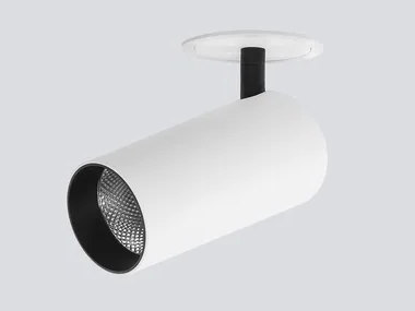 FOCUS 80 - LED semi-inset adjustable spotlight _ ONOK Lighting