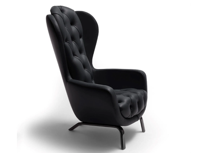 GUELFO - Bergere tufted armchair with armrests _ Opinion Ciatti