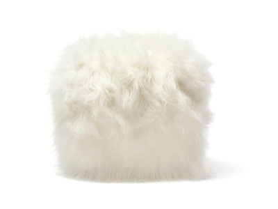 GUELFO FUR - Upholstered fake fur pouf _ Opinion Ciatti