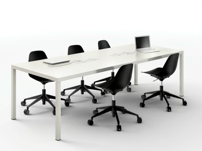 ILTAVOLO - Rectangular metal meeting table _ Opinion Ciatti