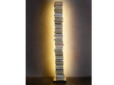 PTOLOMEO LUCE - Freestanding bookcase with built-in lights _ Opinion Ciatti