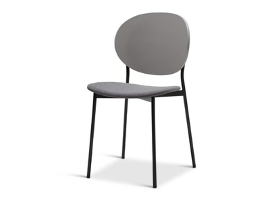 COCO METAL 356-M - Stackable steel chair with beech back _ Origins 1971