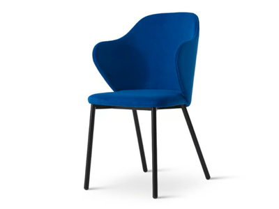 PAGE 676 - Upholstered velvet chair with armrests _ Origins 1971