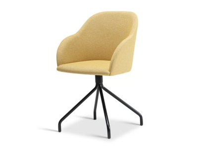 SYLVIE 721 - Swivel upholstered fabric chair with armrests _ Origins 1971